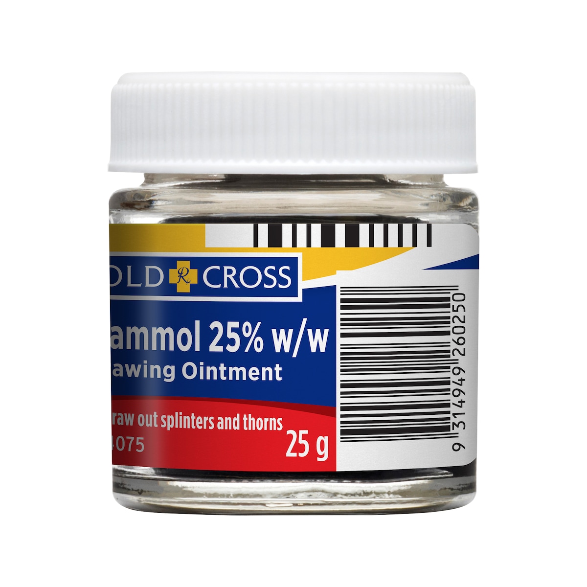 Gold Cross Ichthammol Drawing Ointment 25g