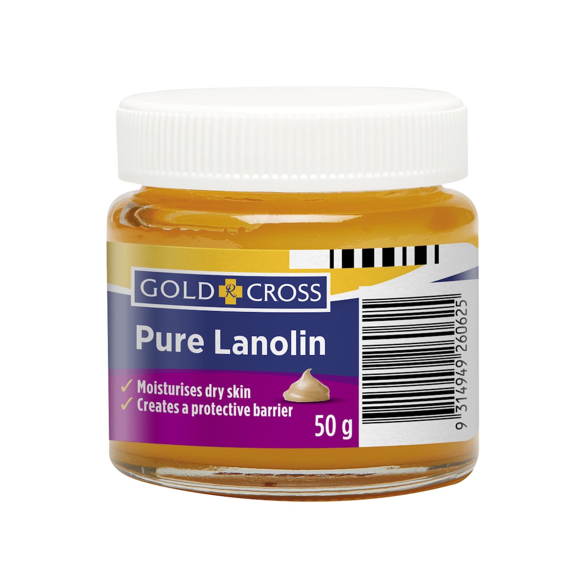 Gold Cross Pure Lanolin 50g