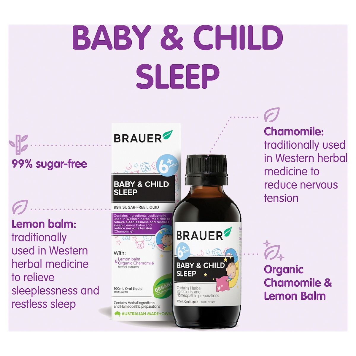 Brauer Baby & Child Sleep 100ml