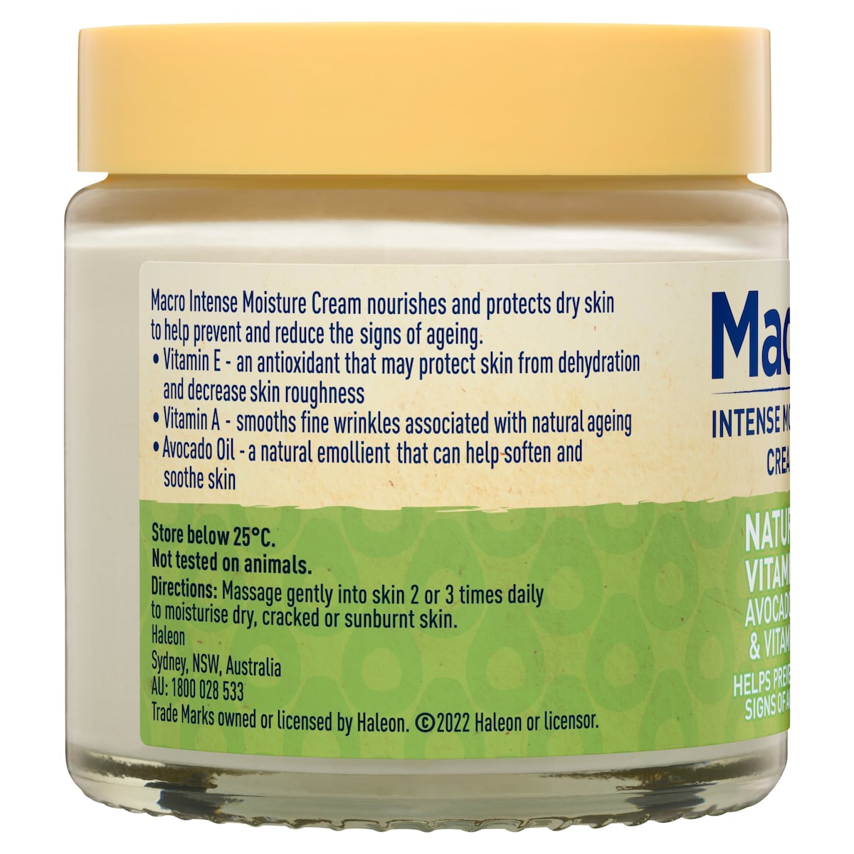 Macro Natural Vitamin E Cream Jar 100g