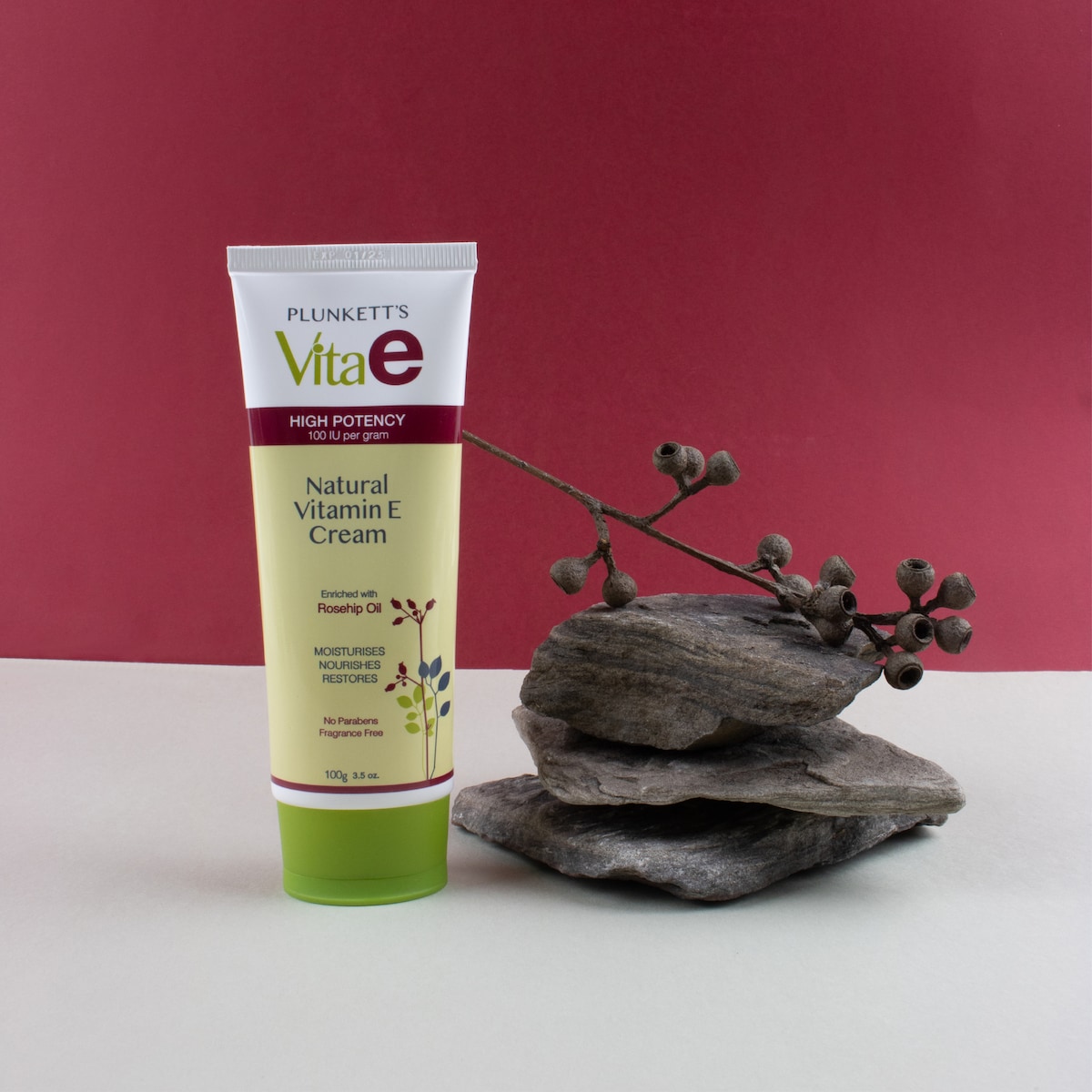 Plunketts VitaE Natural Vitamin E Cream 100g