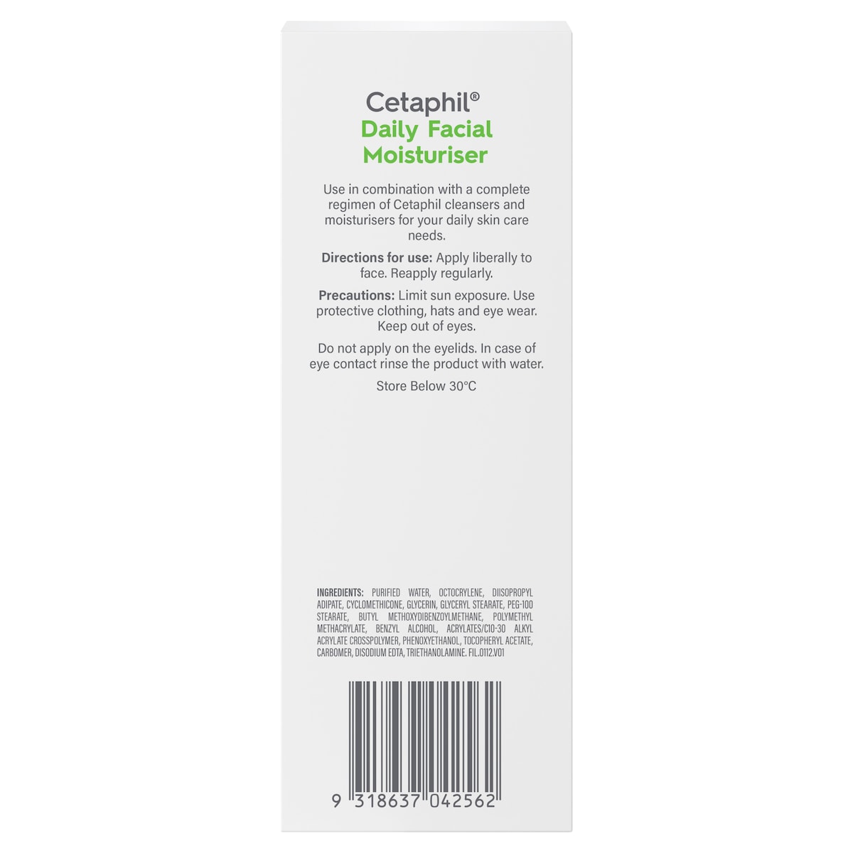 Cetaphil Daily Facial Moisturiser 118ml