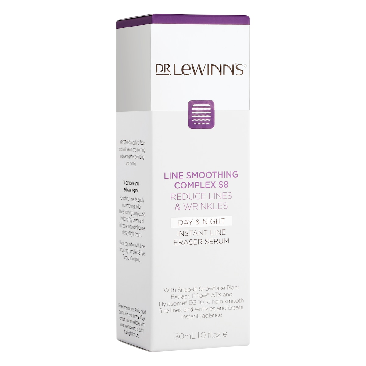 Dr Lewinns Line Smoothing Complex S8 Instant Line Eraser Serum 30ml