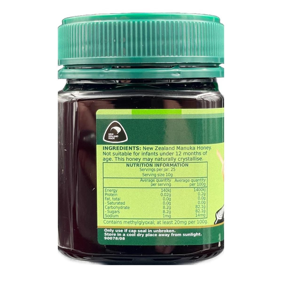 Australian by Nature Manuka Honey 8+ (MGO 200) 250g