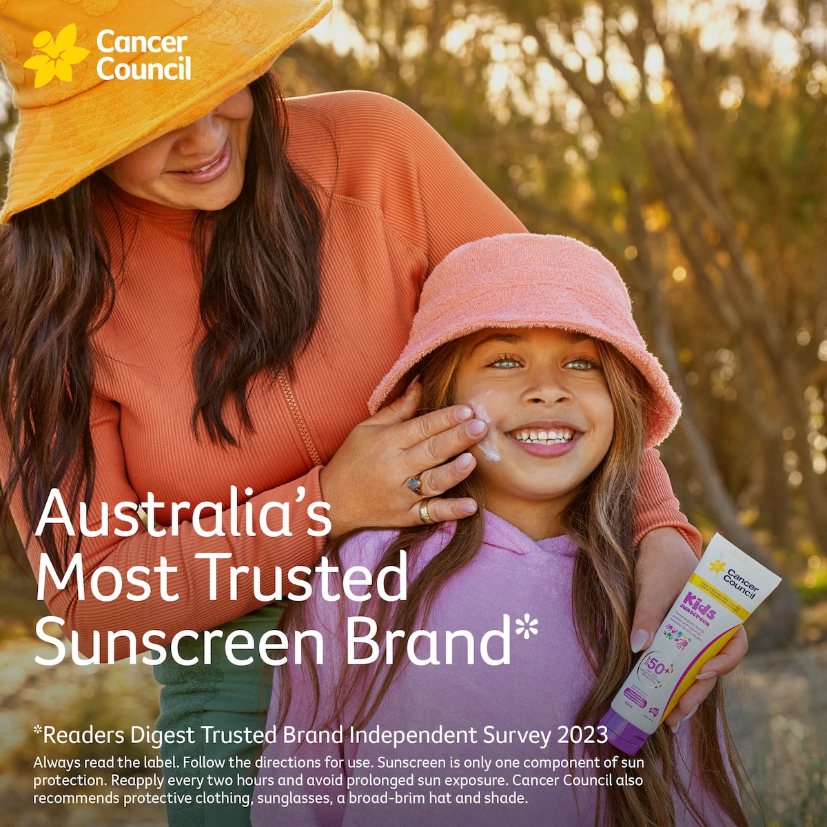 Cancer Council Sunscreen Kids SPF50+ 250ml