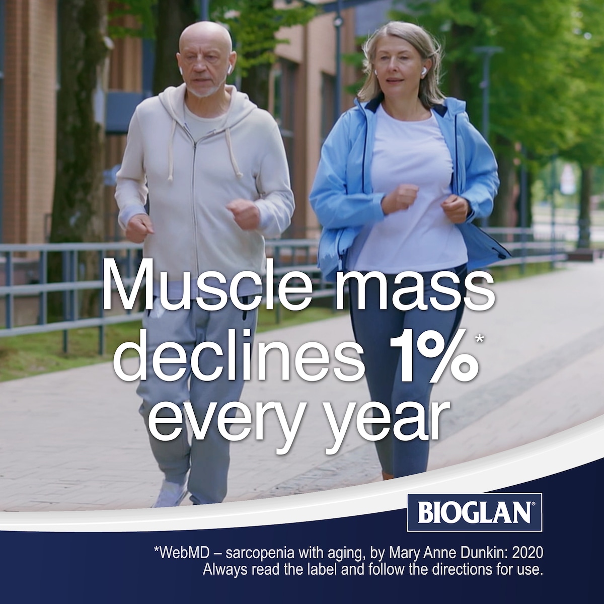 Bioglan Muscle Protect HMB+ D3 60 Tablets