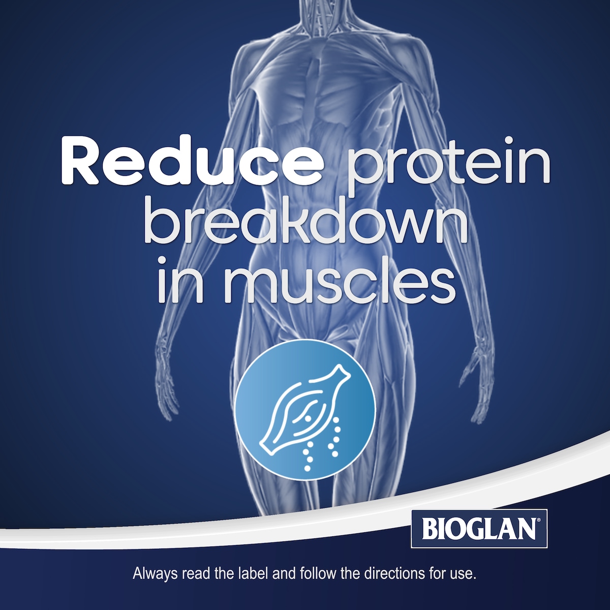 Bioglan Muscle Protect HMB+ D3 60 Tablets