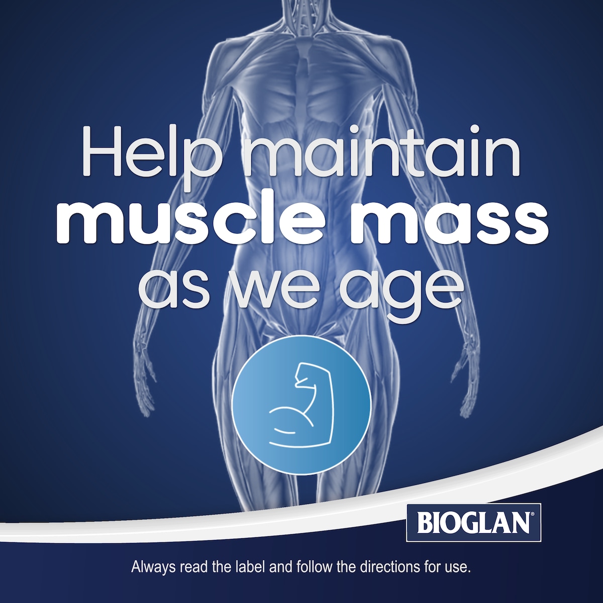 Bioglan Muscle Protect HMB+ D3 60 Tablets