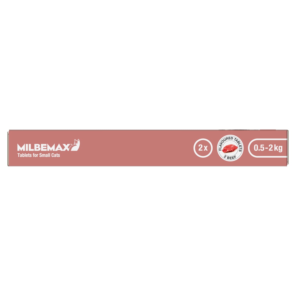 Milbemax All Wormer For Small Cat 0.5-2kg Pink 2 Pack