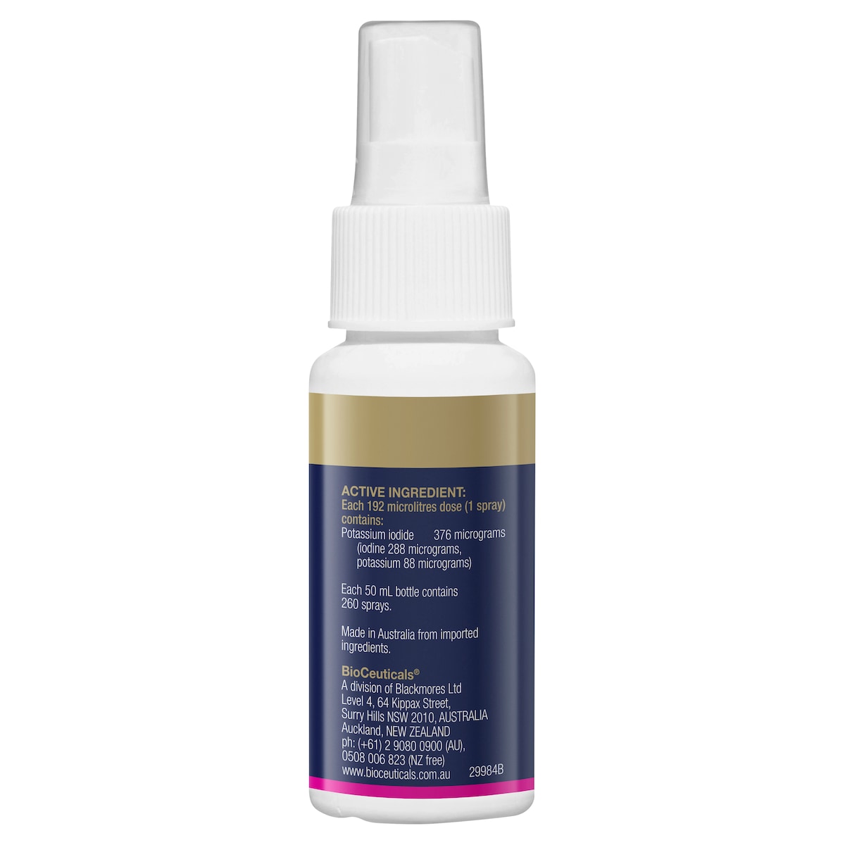 BioCeuticals Iodine Forte Spray 50ml