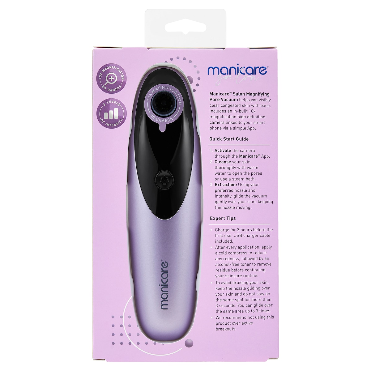 Manicare Salon Magnifying Pore Vacuum 1 Pack