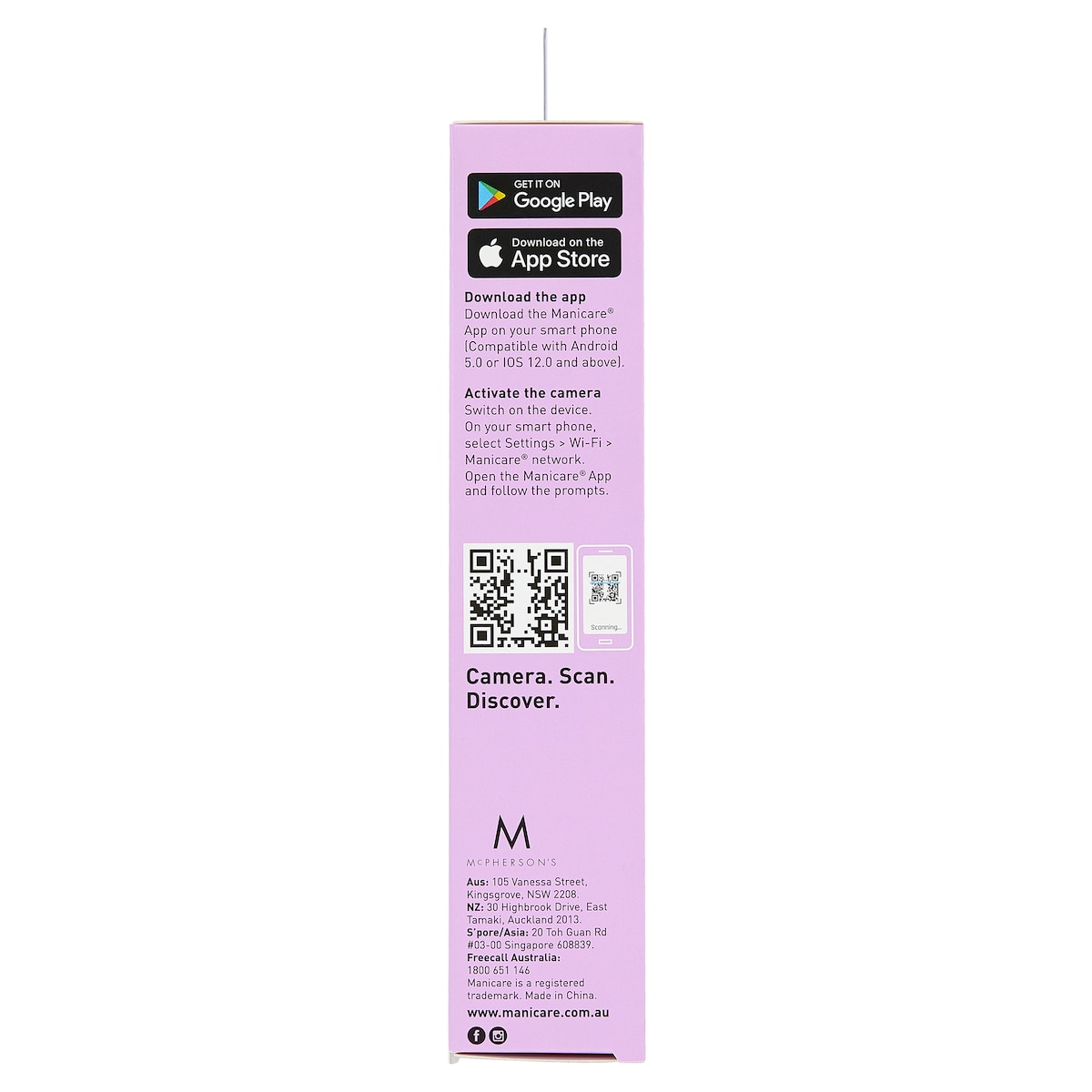 Manicare Salon Magnifying Pore Vacuum 1 Pack