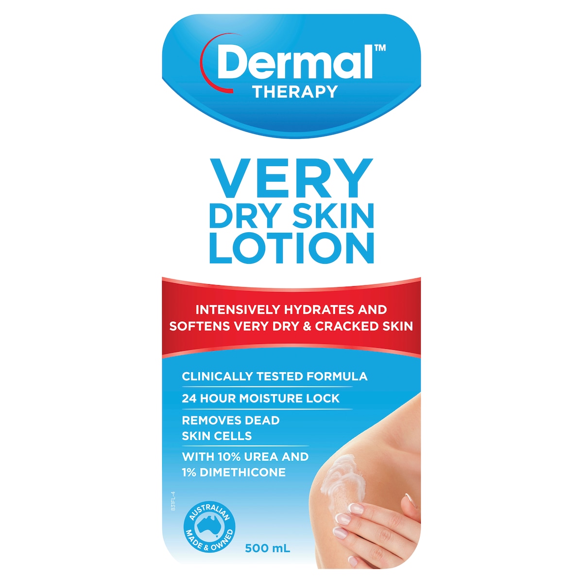 Dermal Therapy Very Dry Skin Lotion 500ml