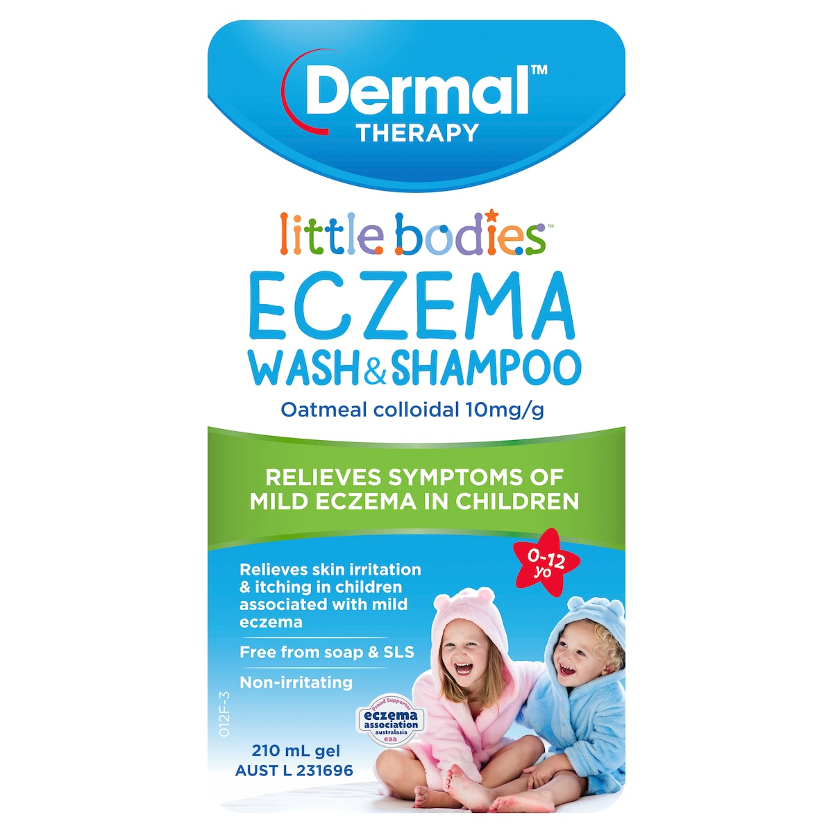 Dermal Therapy Little Bodies Eczema Wash & Shampoo 210ml