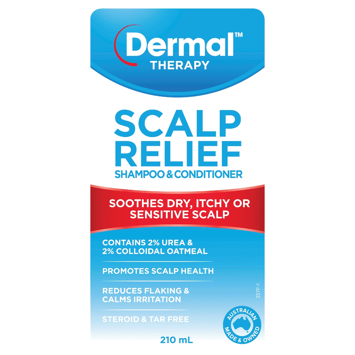 Dermal Therapy Scalp Relief Shampoo & Conditioner 210ml