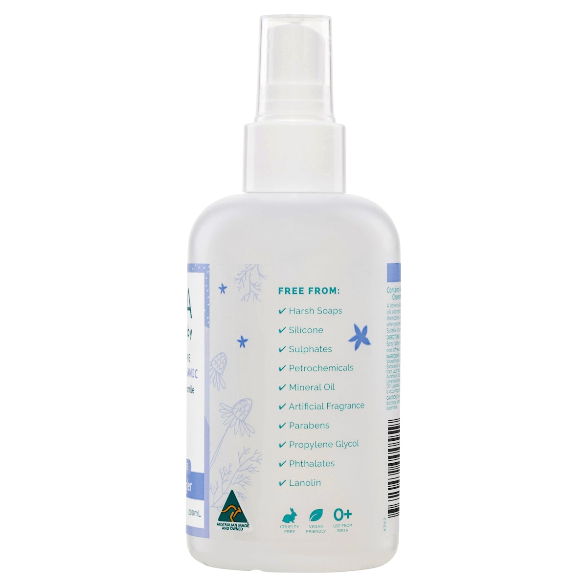 Gaia Natural Baby Conditioning Detangler 200ml