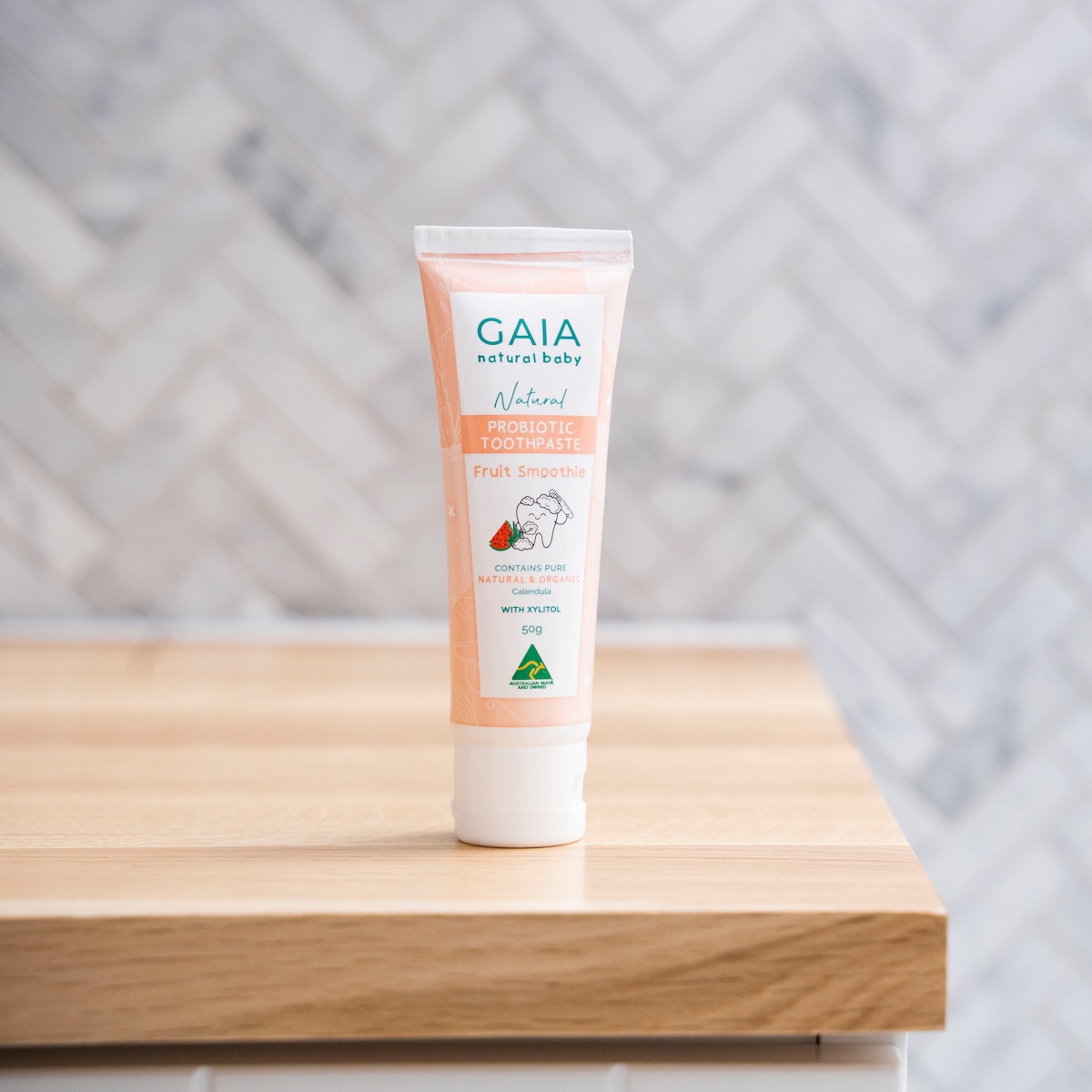 Gaia Natural Baby Fruit Smoothie Toothpaste 50g