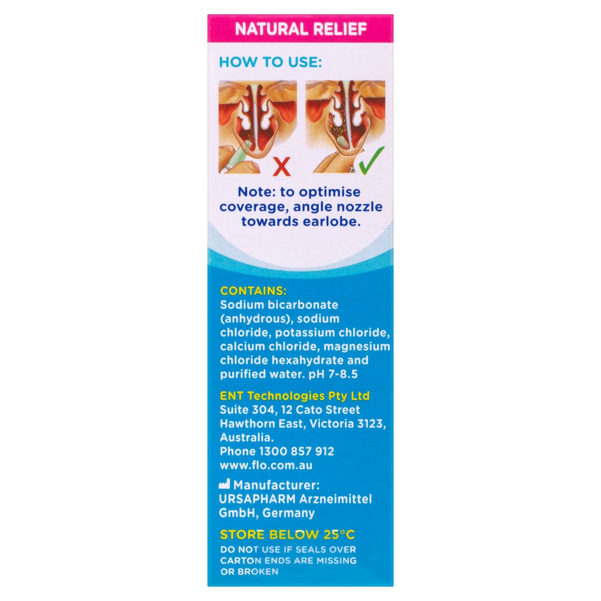 Flo Saline Plus Nasal Spray 30ml