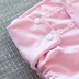 Pea Pods Reusable Nappy One Size Pastel Pink