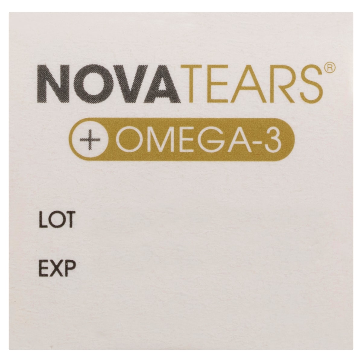 Nova Tears + Omega3 Lubricating Eye Drops 3ml