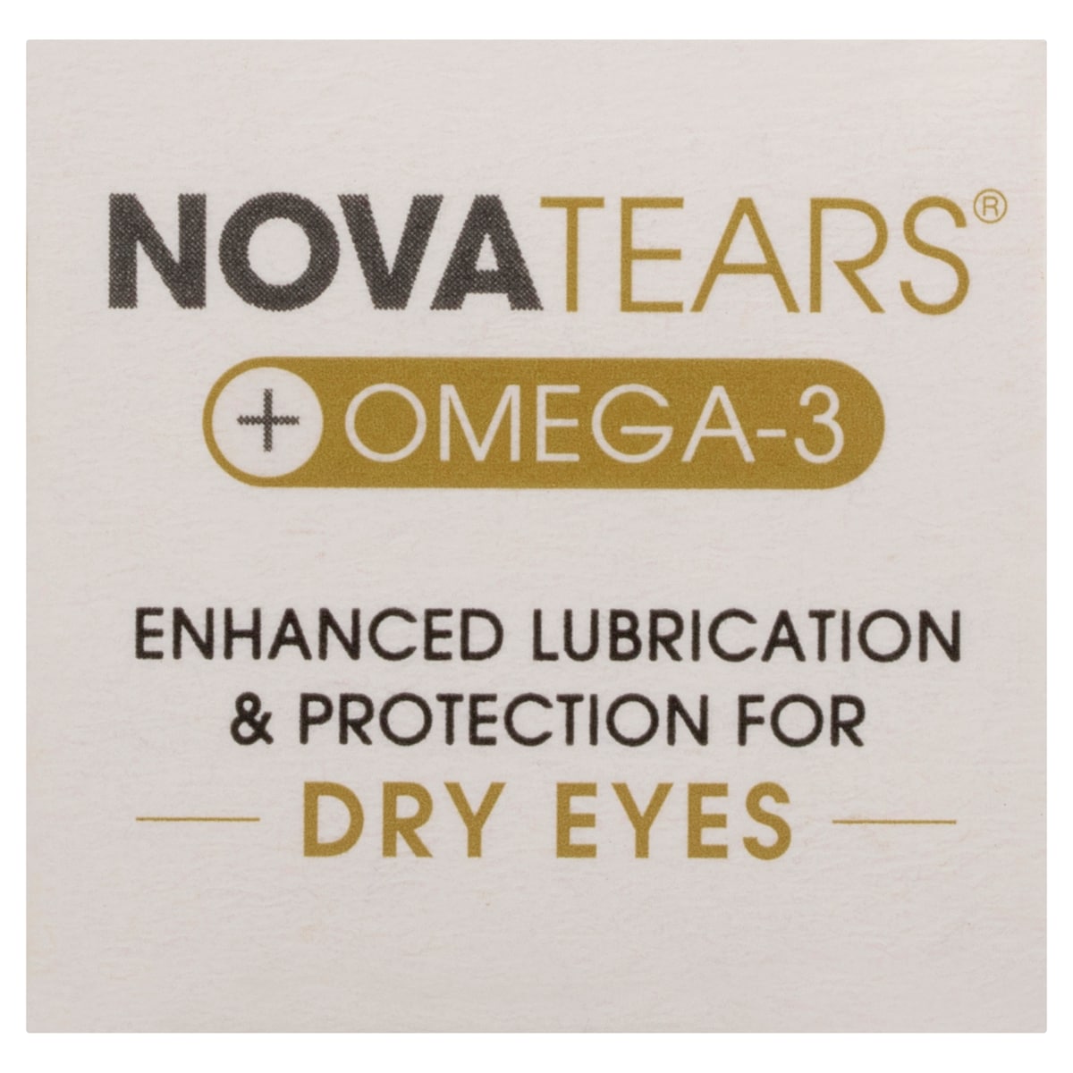 Nova Tears + Omega3 Lubricating Eye Drops 3ml