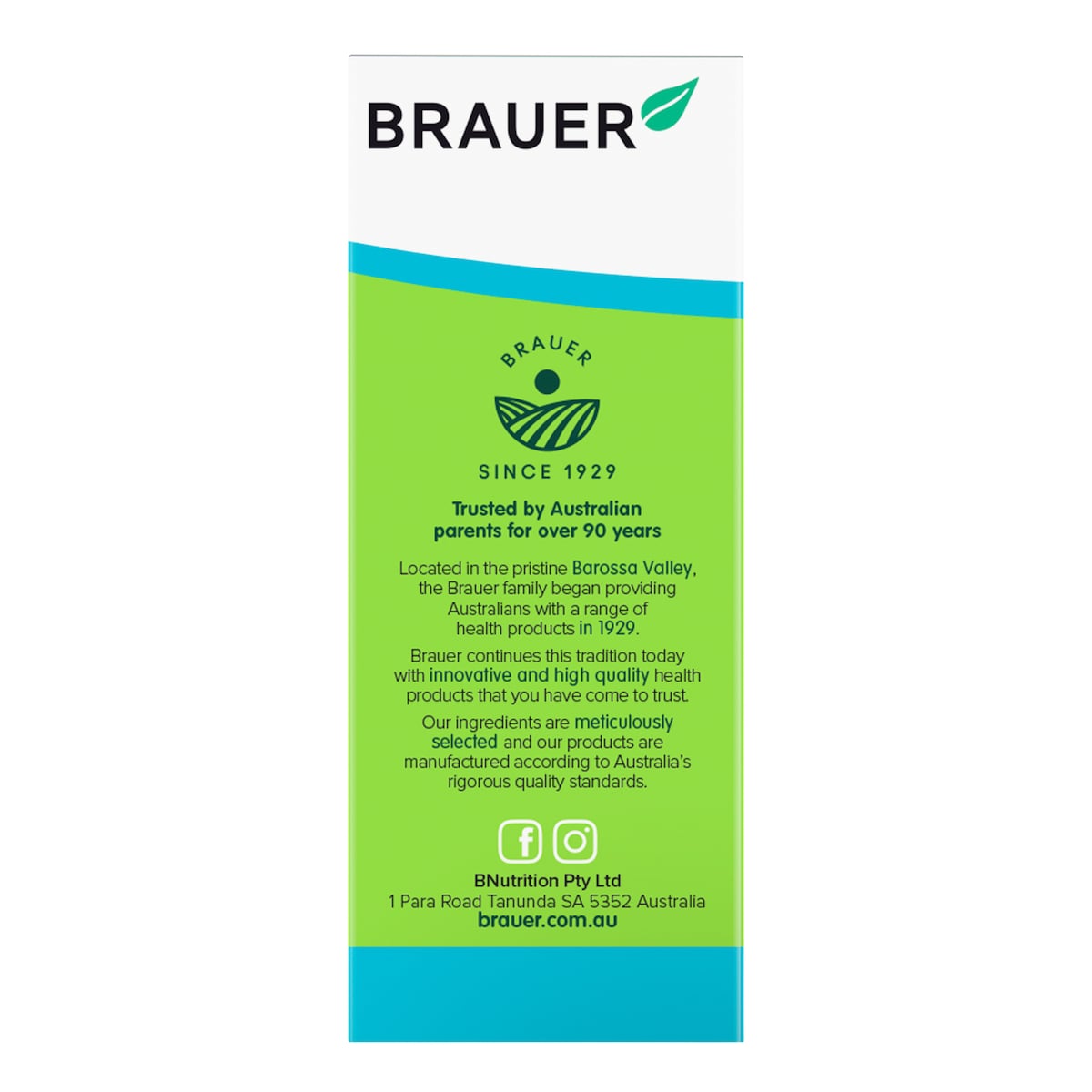 Brauer Kids Liquid Multivitamin with Iron 200ml