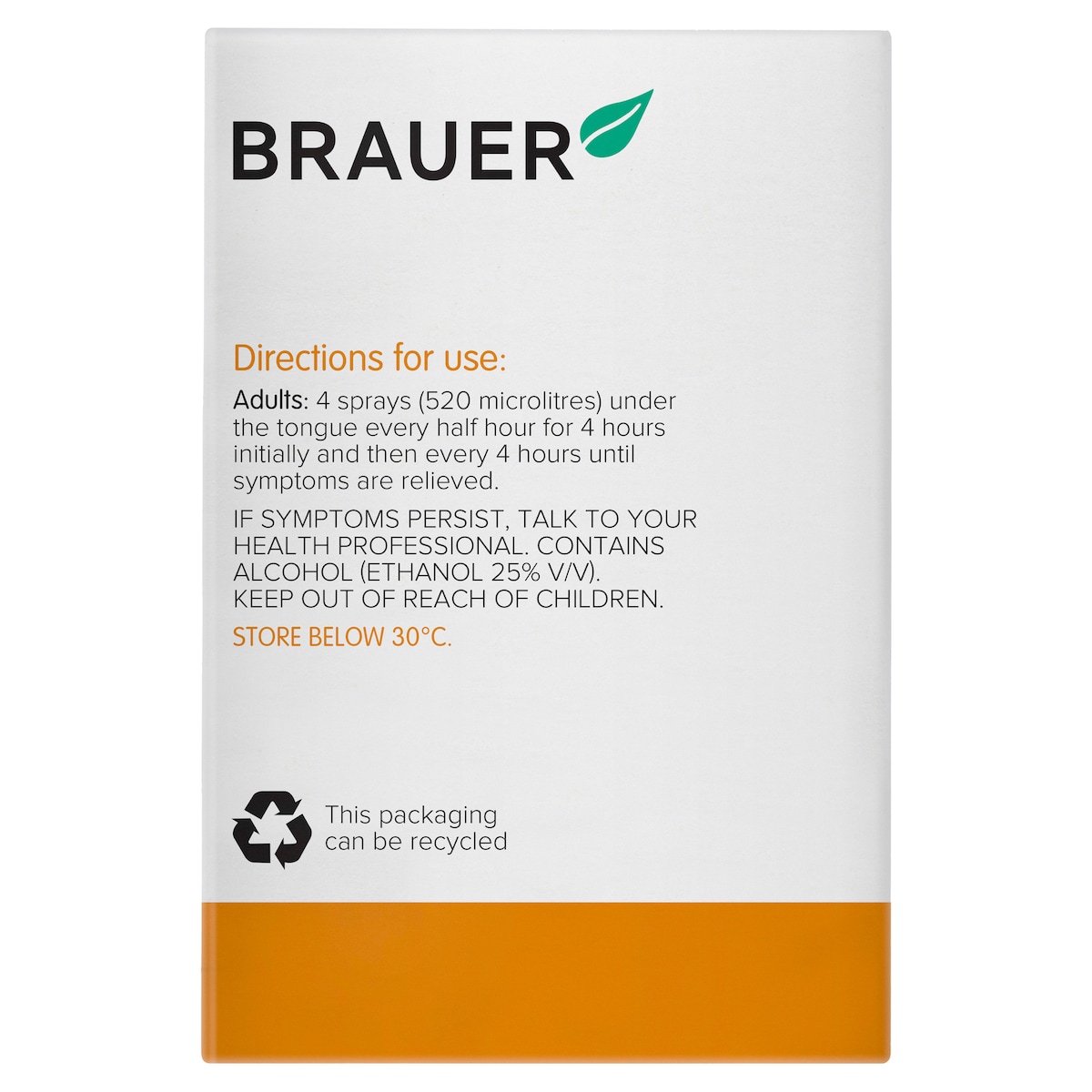 Brauer Arnicaeze Arnica Oral Spray 20ml | Healthylife Australia