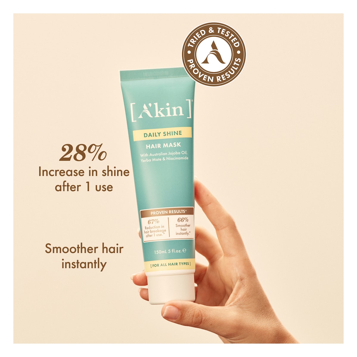 A'kin Daily Shine Hair Mask 150ml