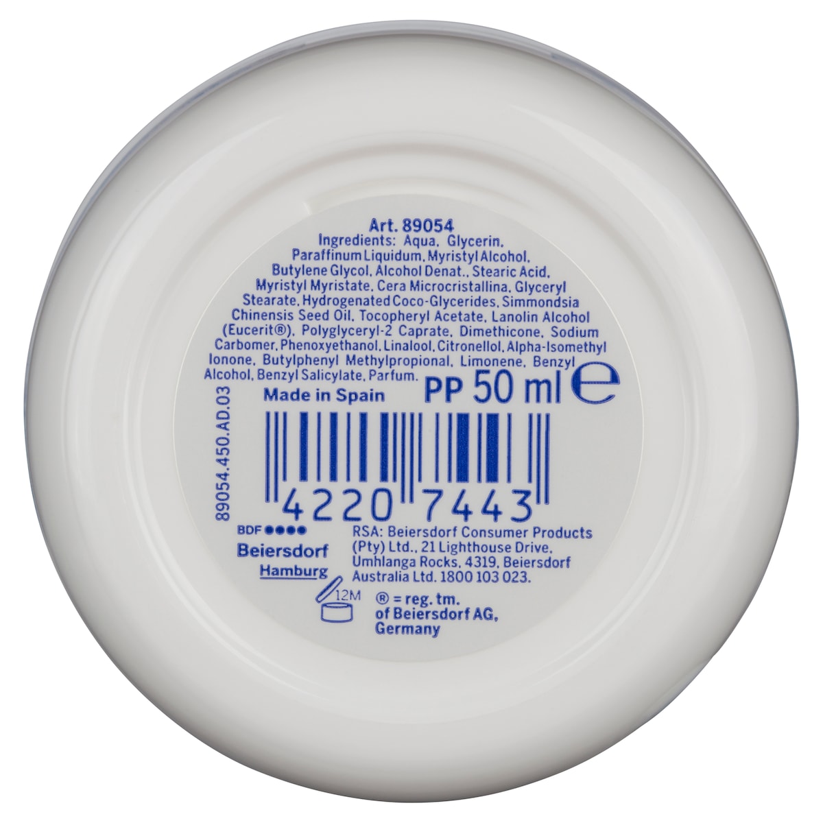 Nivea Mini Soft Moisturising Cream Jar 50ml