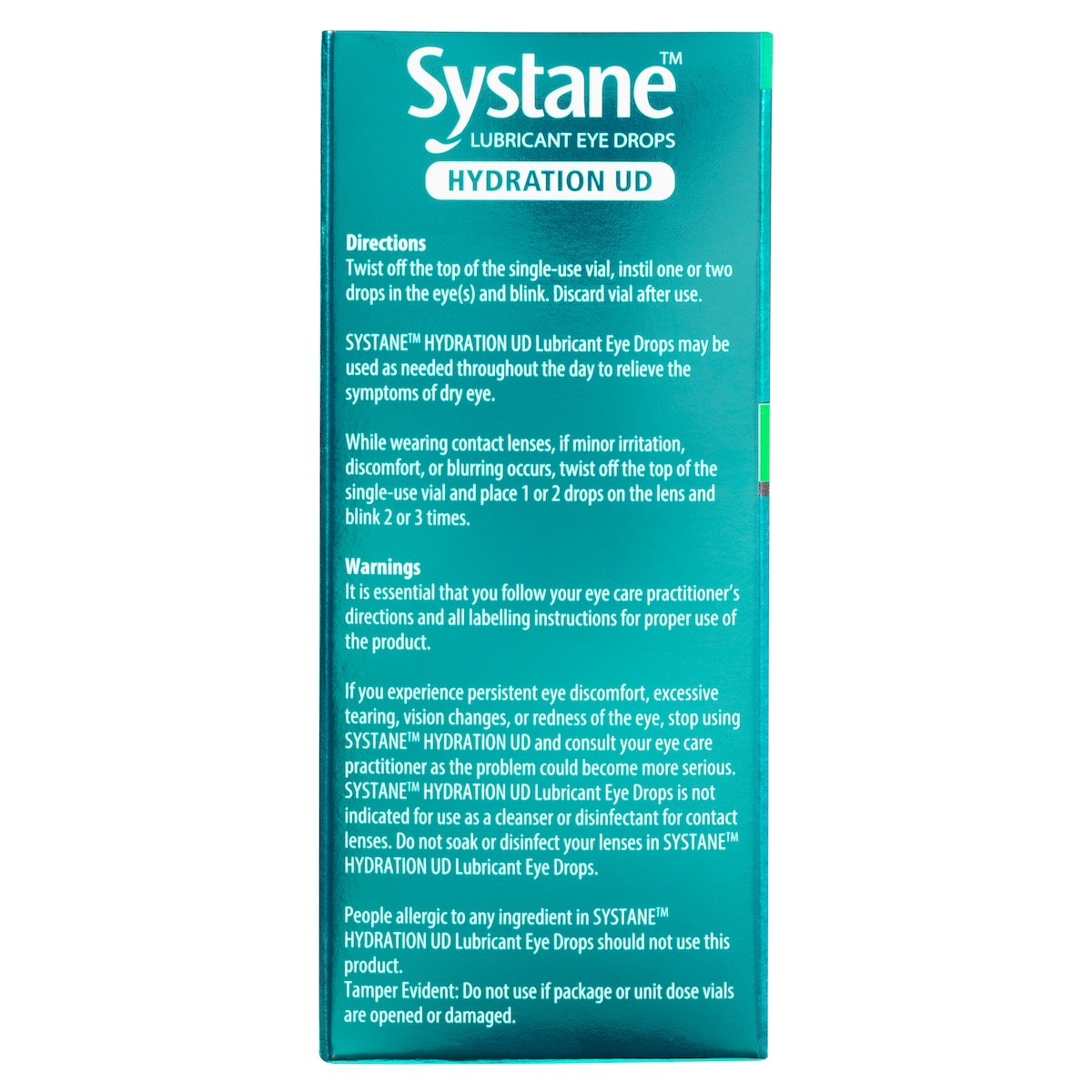 Systane Hydration UD Eye Drops Preservative Free 30 x 0.7ml Vials