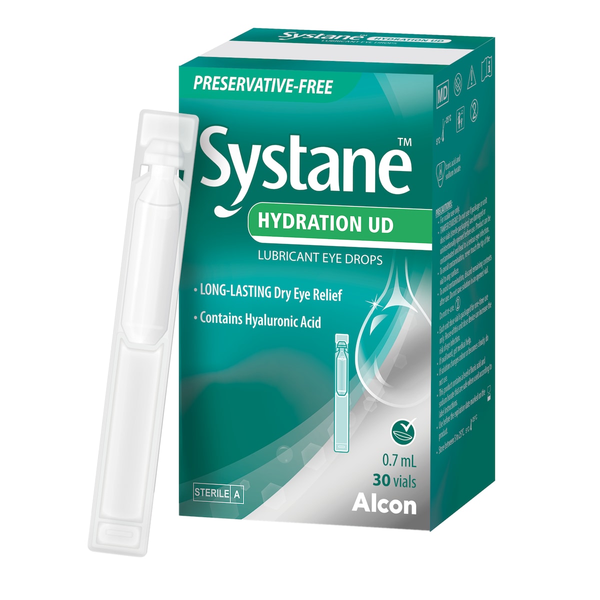 Systane Hydration UD Eye Drops Preservative Free 30 x 0.7ml Vials