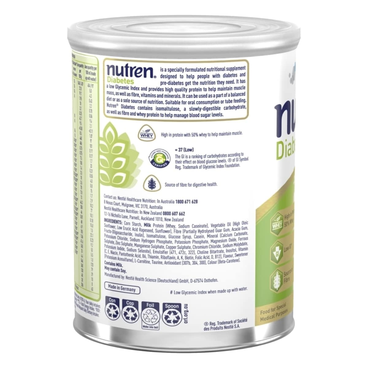 Nutren Diabetes Vanilla Flavour Powder 440g