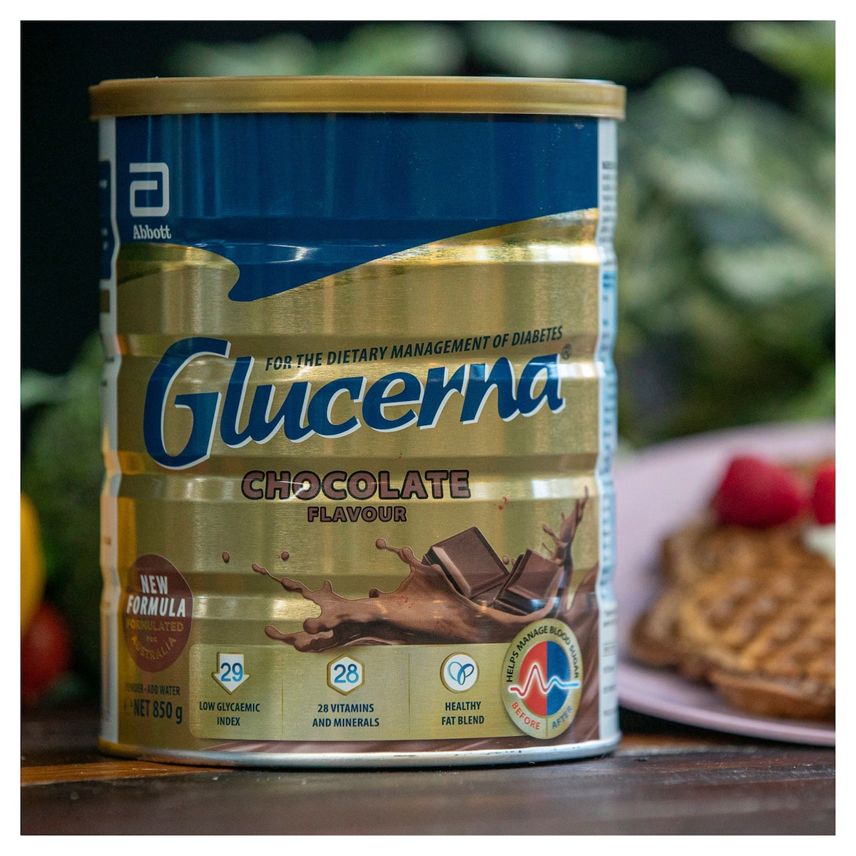 Glucerna Shake Chocolate Flavour 850g