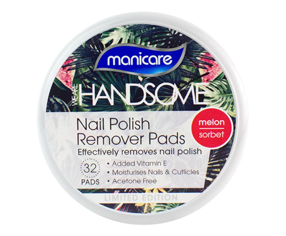 Manicare Nail Polish Remover Pads 32 Pack (Scent May Vary)