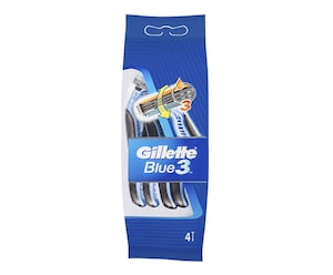 Gillette Blue3 Disposable Razors 4 Pack