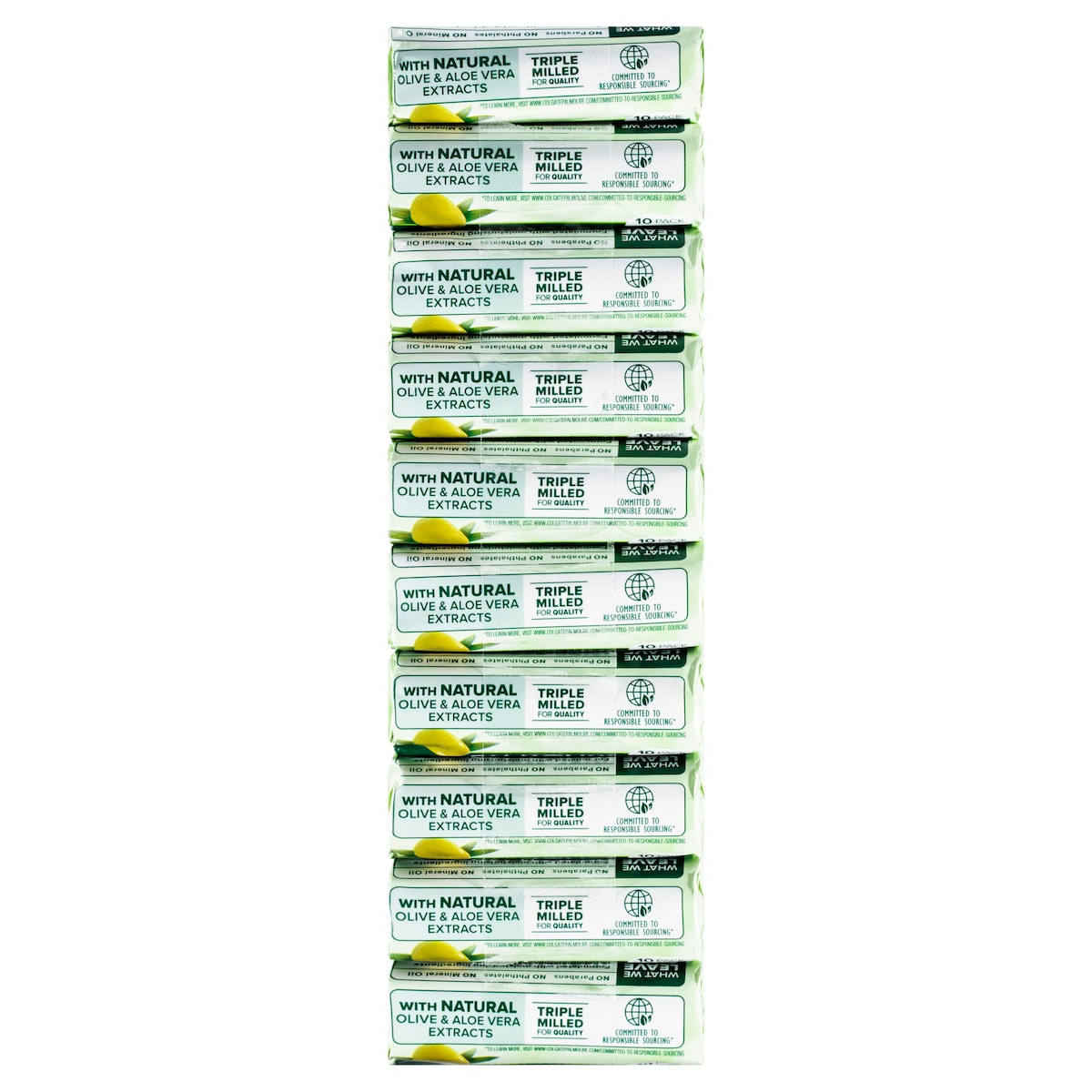 Palmolive Aloe & Olive Extract Soap Bars 10 Pack