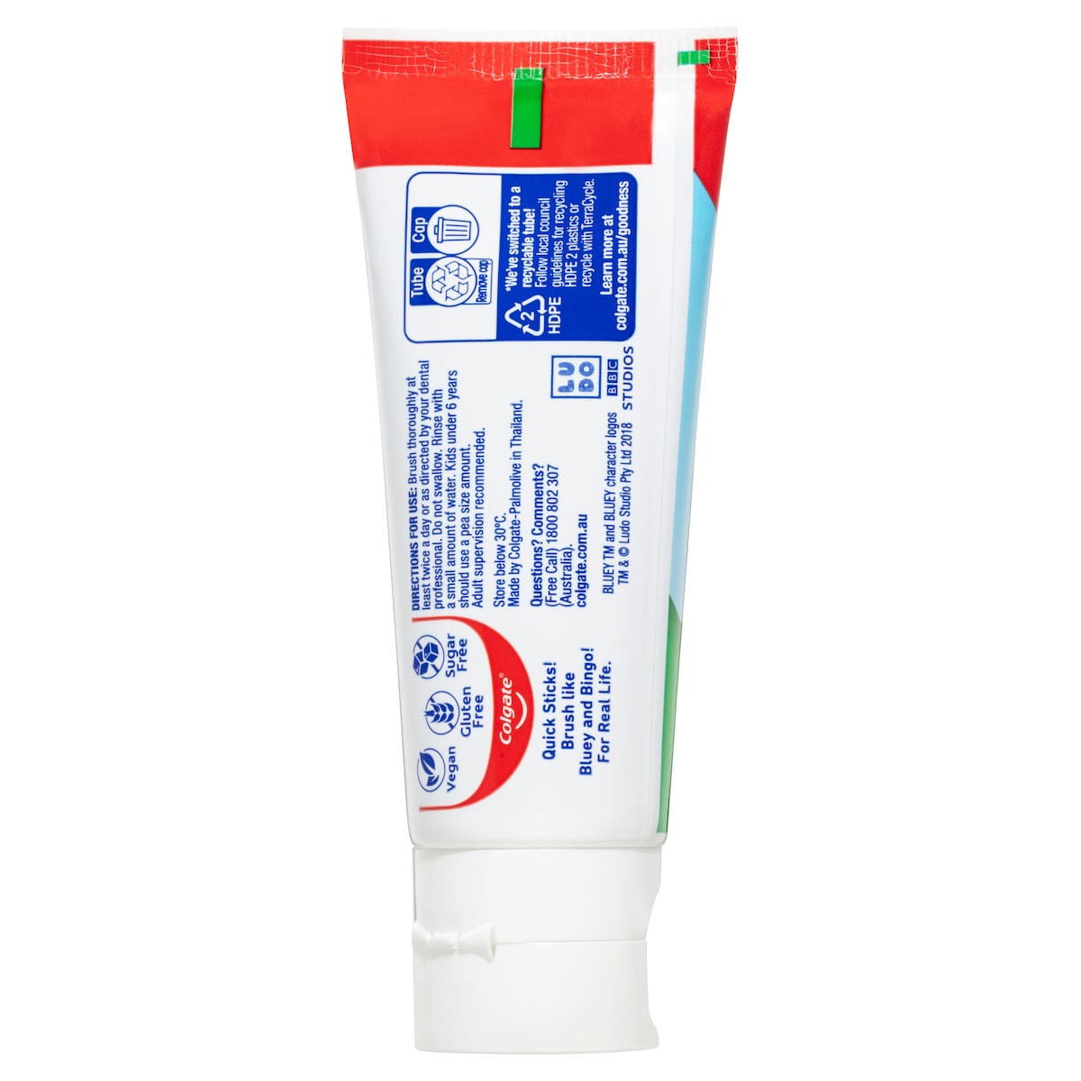 Colgate Kids Bluey Gel Mild Mint Toothpaste 90g