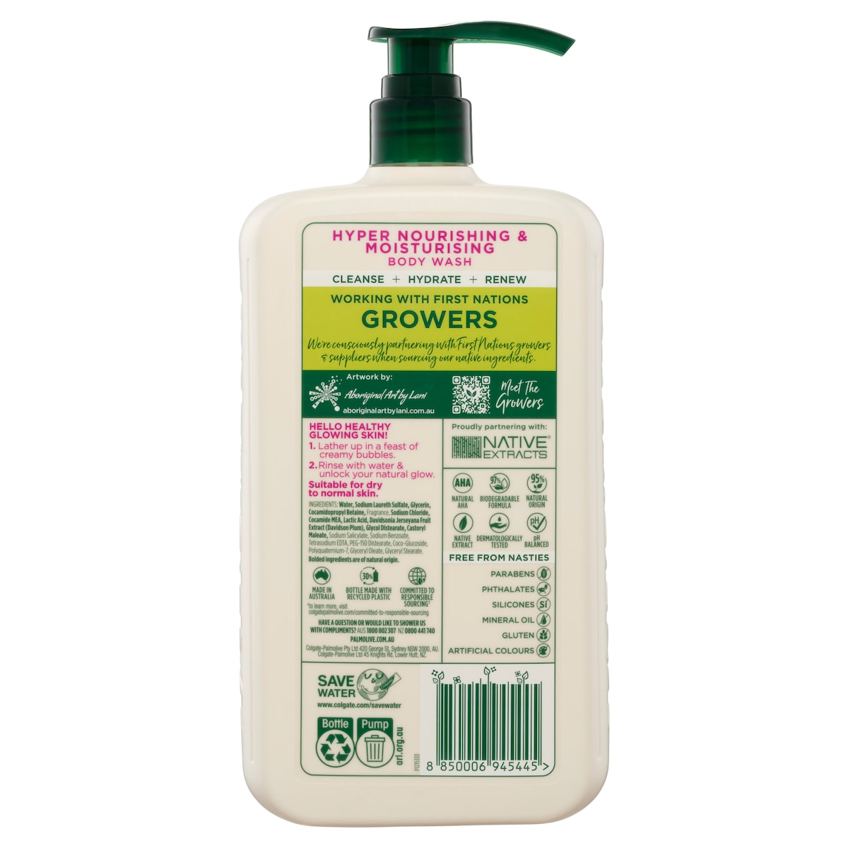 Palmolive Skin Food Body Wash Davidson Plum 1L