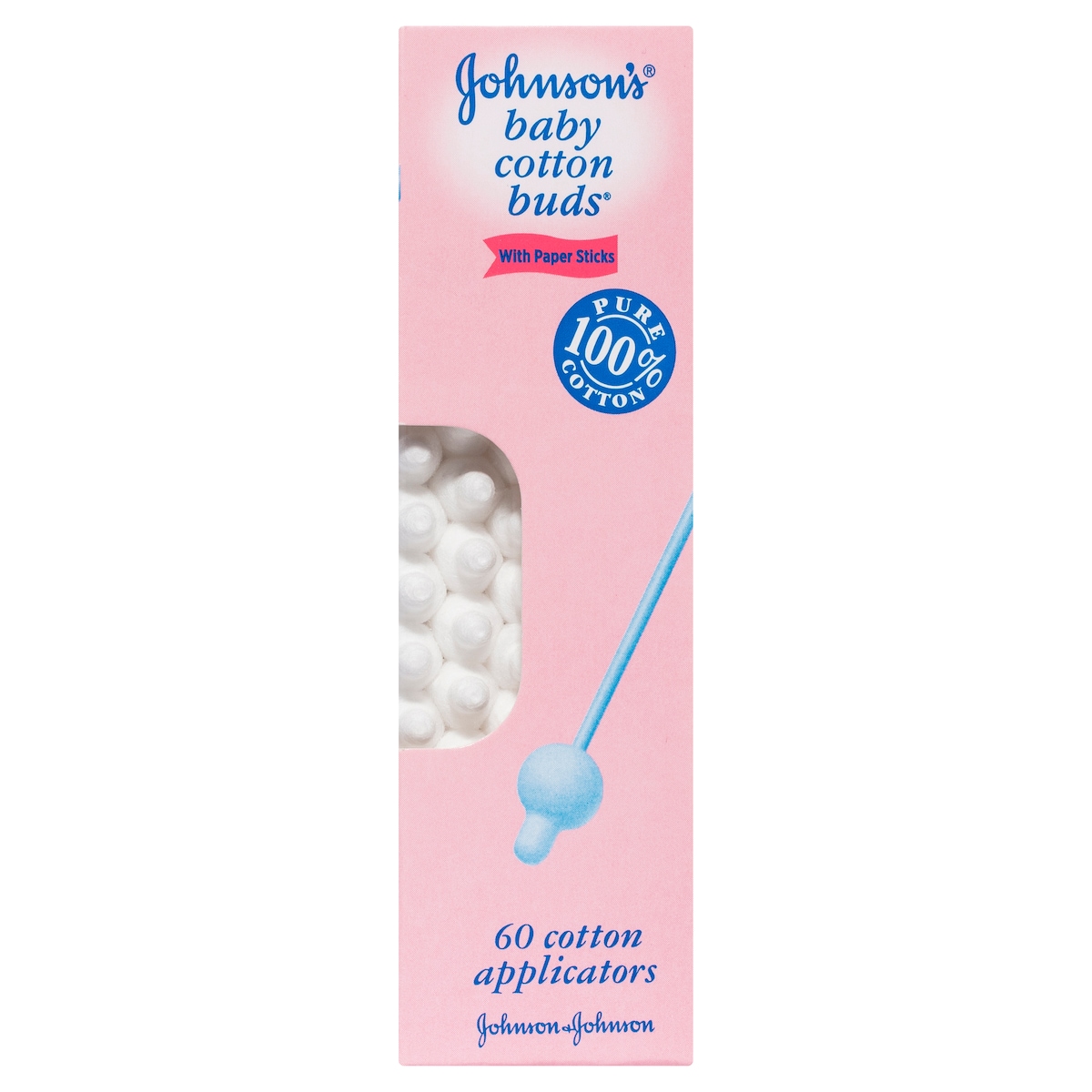 Johnsons Baby Cotton Buds 60 Pack