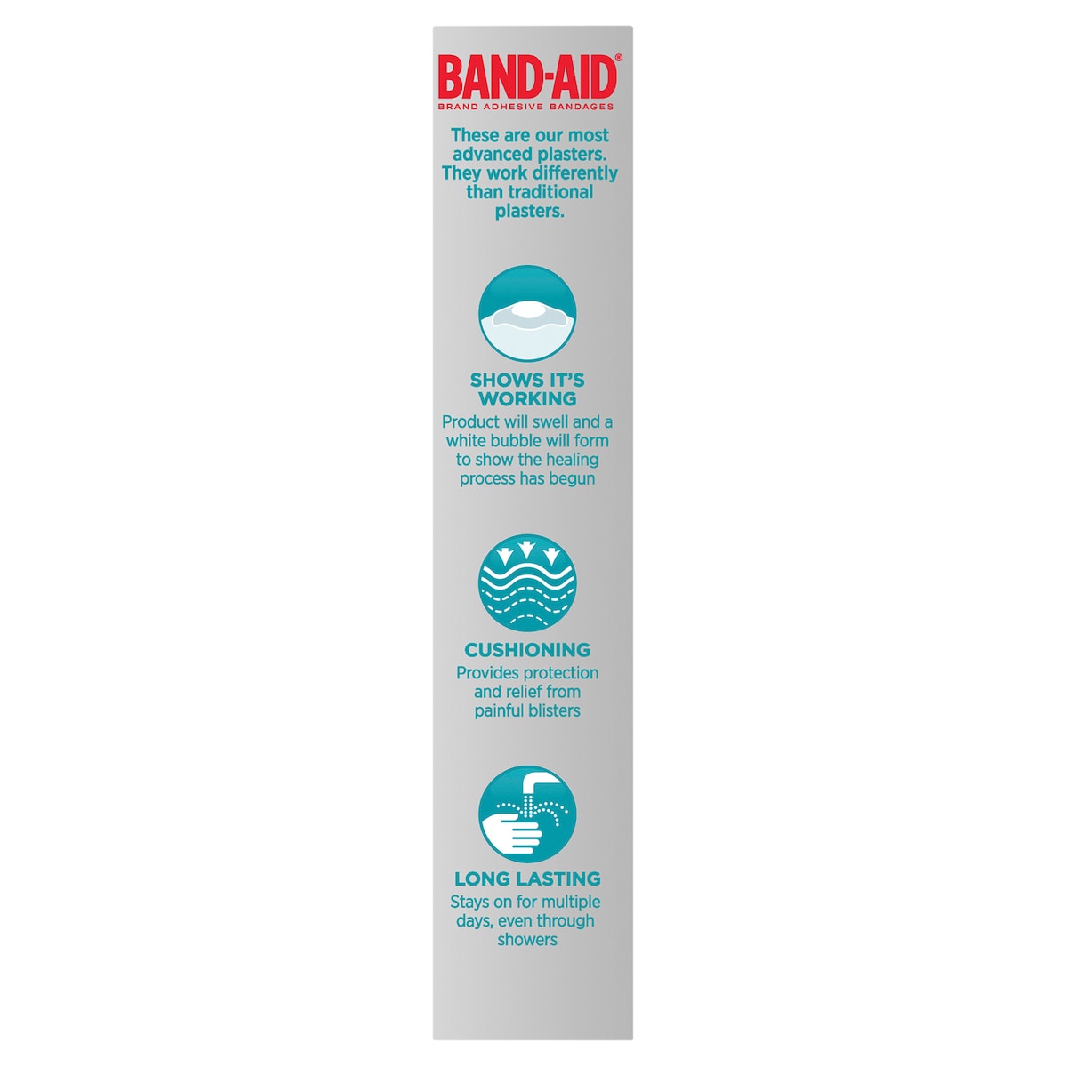 Band-Aid Advanced Hydro Seal Blister Block 4 Gel Plasters