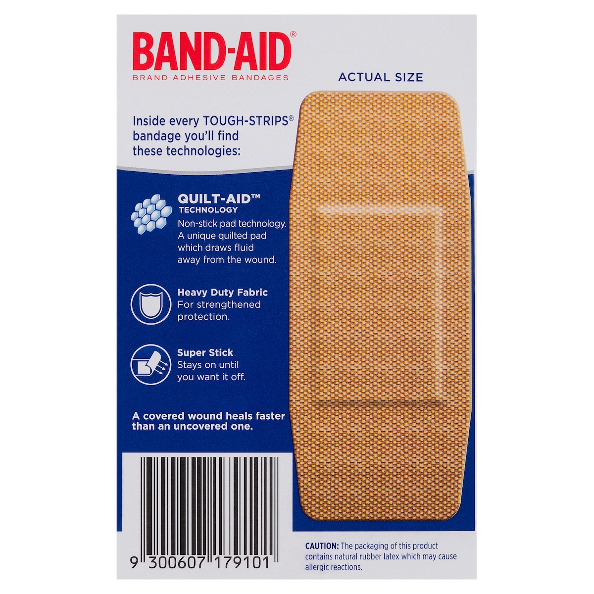 Band-Aid Tough Strips Extra Large 10 Fabric Strips