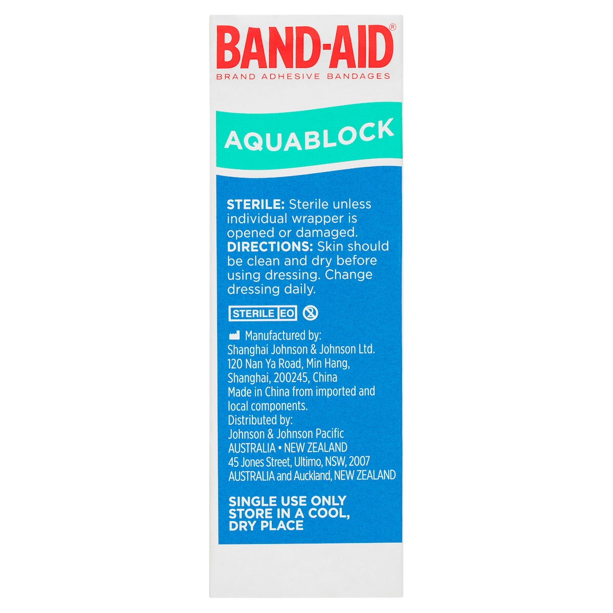 Band-Aid Aquablock Waterproof 40 Sterile Strips