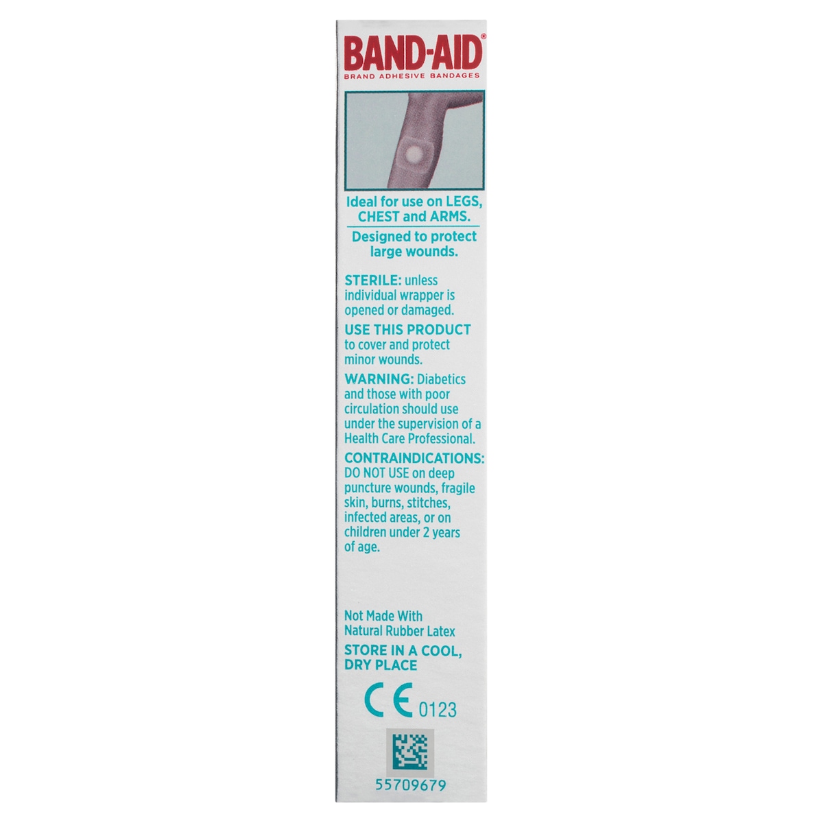 Band-Aid Advanced Healing Hydro Seal Jumbo Gel Plasters 3 Pack