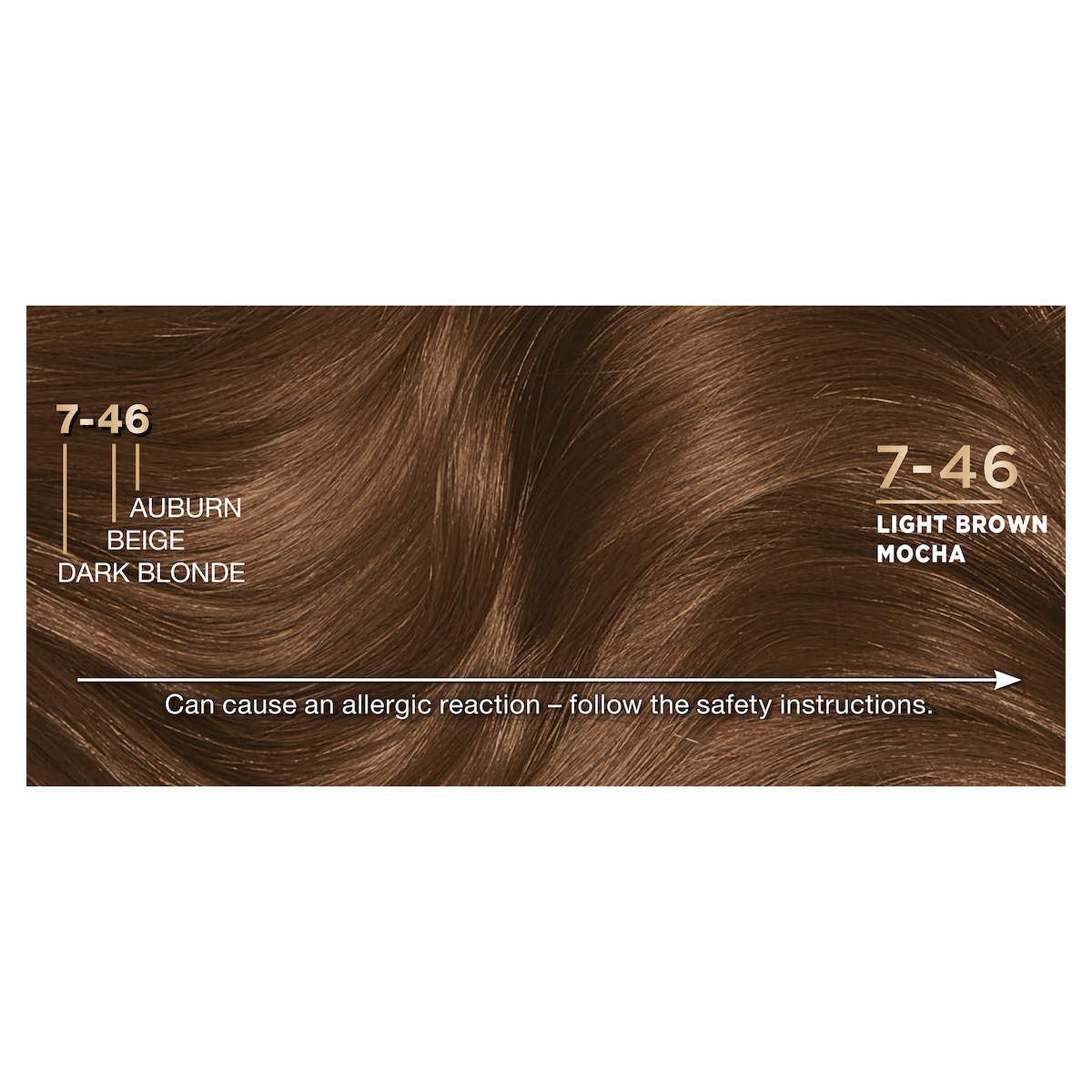 Napro Palette Hair Colour 7.46 Light Brown Mocha by Schwarzkopf