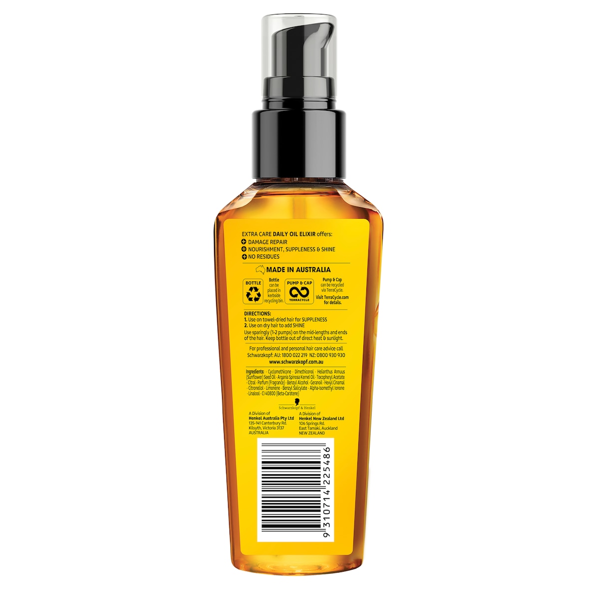 Schwarzkopf Extra Care Daily Oil Elixir 100ml