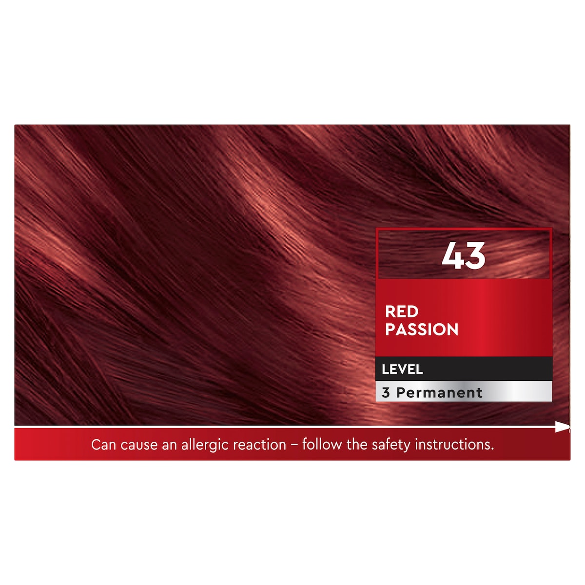 Schwarzkopf Brilliance Permanent Hair Colour 43 Red Passion