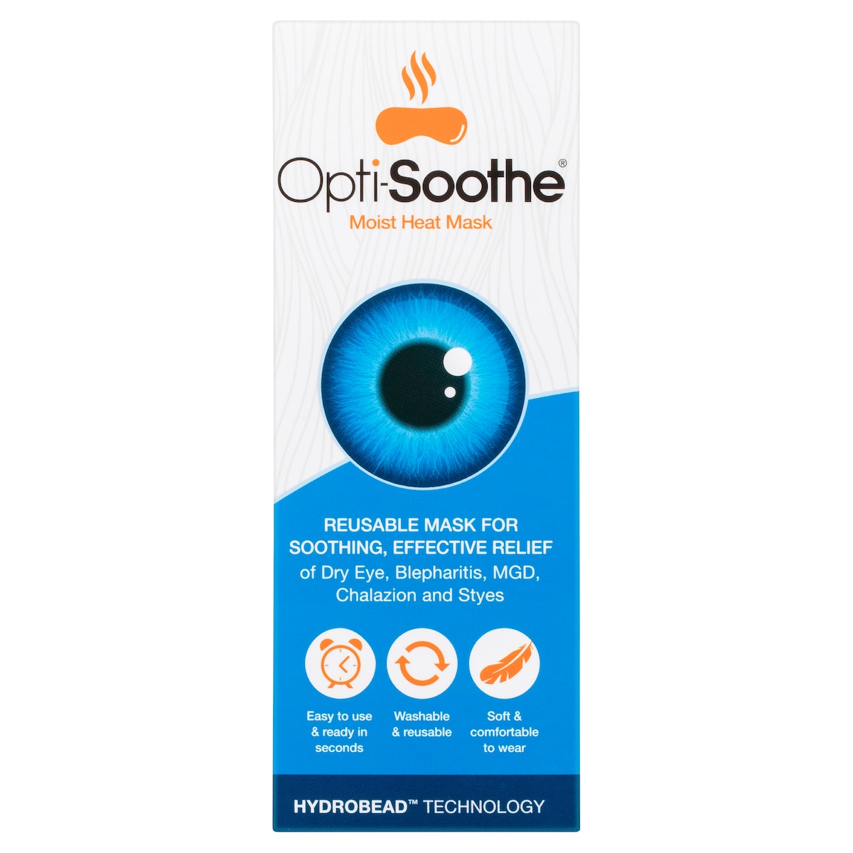 OptiSoothe Moist Heat Mask 1 Eye Mask
