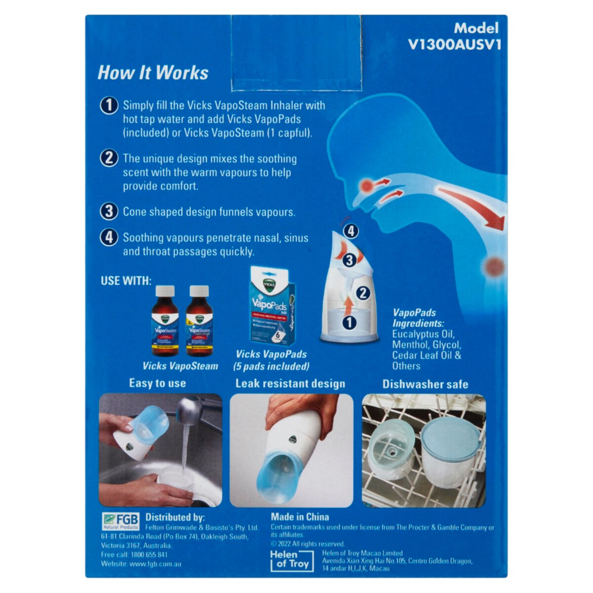 Vicks VapoSteam Inhaler V1300