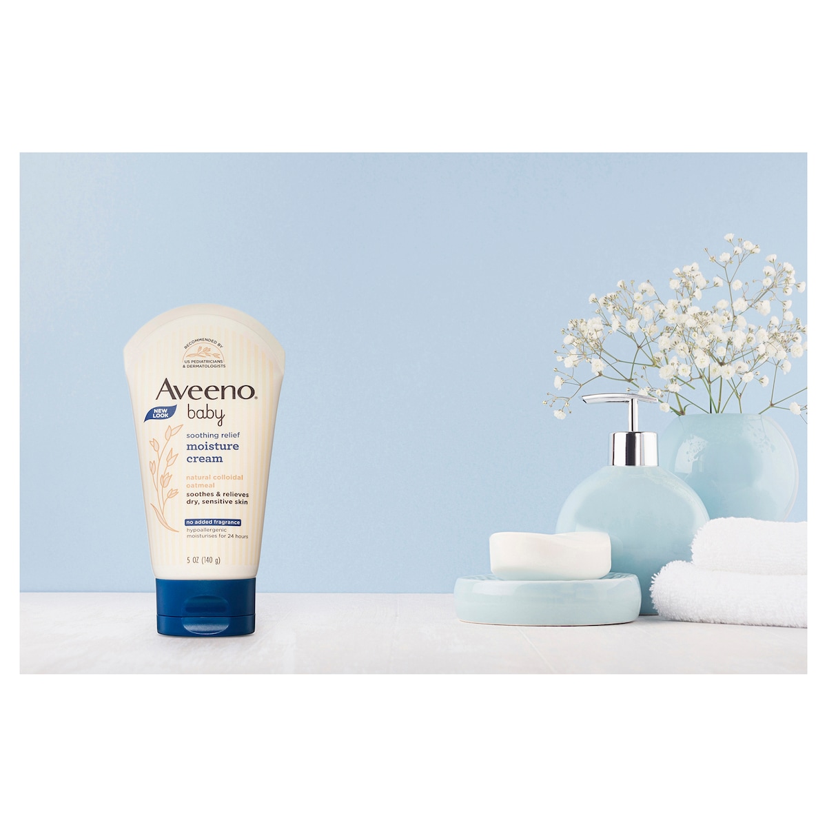 Aveeno Baby Soothing Relief Moisture Cream 140g