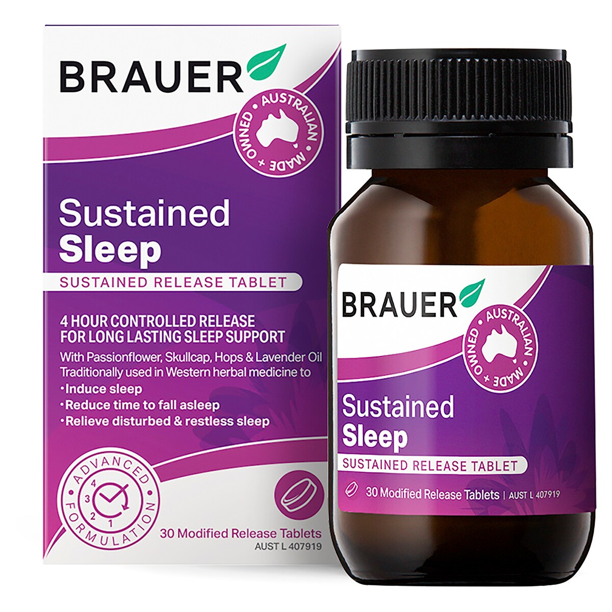 Brauer Sleep Sustained Release 30 tablets